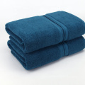 150x70cm 100% Cotton Solid Color Striped Hotel Usage Beach Towel Bath Towel